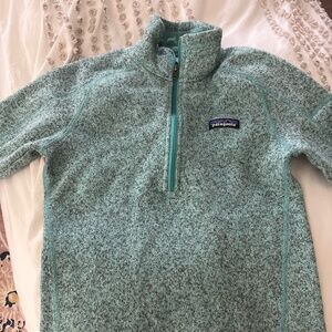 Mint green Patagonia better sweater